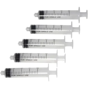 Disposable 1ml Plastic Syringe with Scale Hand Push Straight Mouth for Animal Husbandry Veterinary Use 1kg