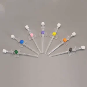 Disposable 20G 22G 24G Veterinary Injection Indwelling Needles Comfortable Secure for IV Treatments