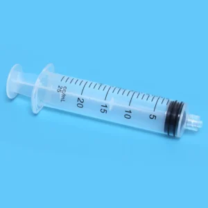 Disposable 20ml 25ml Veterinary Syringe Easy to Use PP Puncture Vaccine Syringe for Pets Animals Medical Equipment