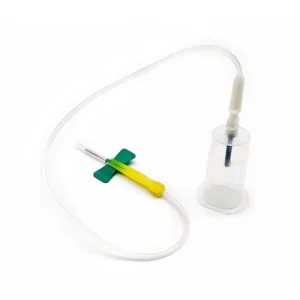 Disposable 21g 22g 23g 25g Single Two Winged Medical Grade PP Stainless Steel Eco Friendly Butterfly Blood Needle Pets Care