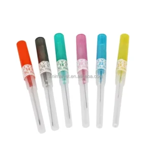 Disposable 22g24g26g Veterinary Instrument Animal IV Cannula/Catheter/Tube Medical Equipment for Cat/Dog Needle Catheter/Cannula