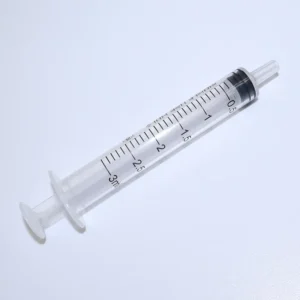 Disposable 3cc Syringe 3ml Luer Slip Syringe Without Needle