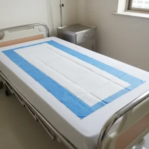 Disposable 5 Ply Fluff Pulp Bed Transfer Pad for Patient Use Underpads with Turning and Reposition Features
