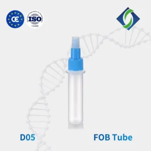 Disposable 5ml FOB Test Buffer Tube Medical Use Fecal Occult Blood Sampling Stool Sample Collection LDPE Material Lab IVD