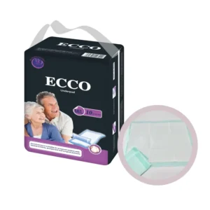 Disposable Absorbent Adult Diaper Blue PE Backsheet 60×90 OEM Nursing Mat Incontinence Medical Urine Bed Pad Hospital Bed