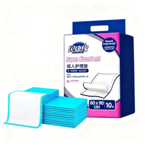 Disposable Adult Underpad 60x90cm Quick Absorbency 200ml-1500ml Leakproof Japan SAP 5-Ply Hospital Elderly