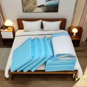 Disposable Adult Urine Absorbent Toilet Tissue Under Pad CE Certified Non woven Fabric 80x150cm for Hospital Bed Nursing
