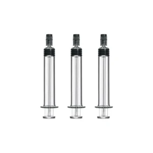 Disposable Airtight Transparent Borosilicate Glass Syringes 10ml/5ml/3ml Luer Lock Design