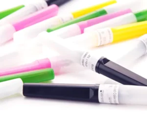 Disposable Animal Medical Pen Type Stainless Steel Cannula Blood Sample Collection Needle