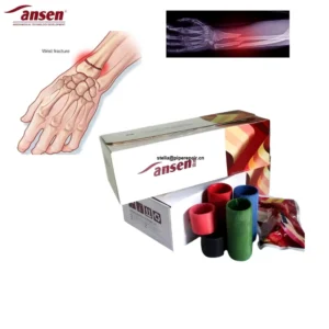 Disposable Anti Bacterial Polymer Fiberglass Bandage Wound Care Fixation Cast Tape