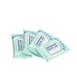 Disposable Antibacterial Eco Friendly Biodegradable Extra Soft Individually Wrapped Unscented Multi Purpose Wet Wipes for Home