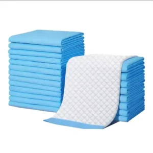 Disposable Bed Pads for Incontinence Heavy Non Slip Hospital Underpads with Adhesive for Wetting