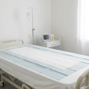 Disposable Bed Sheets Layers General Surgical Items Breathable Absorbent Dressing Sterilization Pouch Made PU Paper SMS KAIER