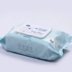 Disposable Biodegradable Bamboo Natural Cotton Organic Baby Wipes Non-Woven Fabric Washable Household Wet Wipes
