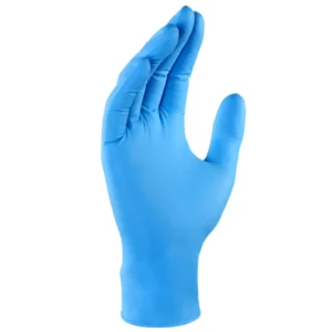 Disposable Black Blue Resistant Nitrile Gloves Oil Proof Food Grade Composite Nitrile Protective Gloves