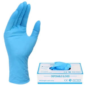 Disposable Blue Chemical Resistant Nitrile Gloves Catering Disposable Black Nitrile Gloves Nitrile Disposable Hand Gloves