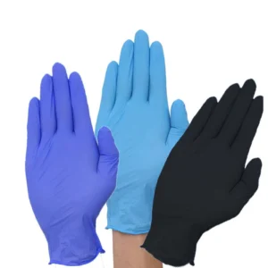Disposable Blue Nitrile Rubber Gloves Thickened Wear Resistant Medical Examination Protection Special Safety Gloves