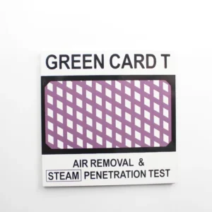 Disposable Bowie Dick Test Card Kit for Steam Rigid Boxes Paperboard Medical Use