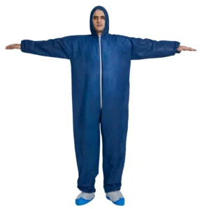 Disposable Breathable Chemical Protective Coveralls for Safety Work Wear Industrial Use