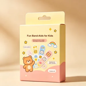 Disposable CE Certified Breathable Adhesive Bandage for Wound Care Not Water Resistant for Children Adults OEM Custom