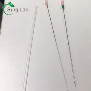 Disposable Chiba Biopsy Needle 18G Chiba Trocar Needle With Echo Tip Vet