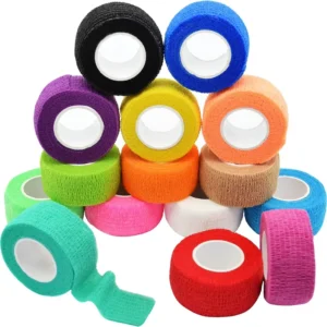 Disposable Cohesive Self Adhesive Bandage Wrap Athletic Tape Elastic Bandage Self Stick Wrap Breathable CE Certified Ankle