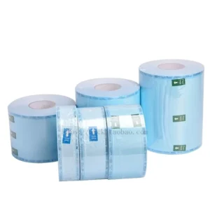 Disposable Dental Medical Sterilization Pouch Roll Autoclavable Flat Reel Pouches