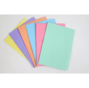 Disposable Dental Poly Bib Patient Paper Towel 3 Layers Dental Bib 125pcs 33*45cm