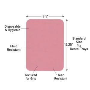 Disposable Dental Tray Paper Covers 8.5″ X 12.25″ Medical Absorbent Paper Liners for Clinic