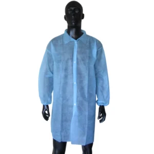Disposable Doctor Coats PP SMS Nonwoven Hospital Uniform Men and Women Medical Lab Coats
