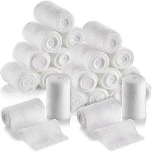 Disposable EO Sterile Crepe Cotton Elastic Fluff Gauze Roll Hemostatic Kerlix Bandage