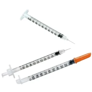Disposable EO Sterile PP Insulin Syringes Medical Diabetic Needles in 0.3ml 0.5ml 1ml Sizes