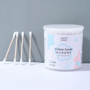 Disposable Ear Cleaning Cotton Swabs Paper Cotton Buds Multi Purpose Soft Gentle Two Head For Makeup Removal