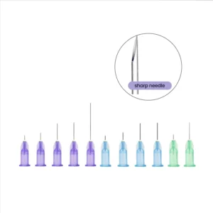Disposable Eco Stainless Steel Pet Livestock Fluid Transfer Tips Full Gauge Range for Animal Care