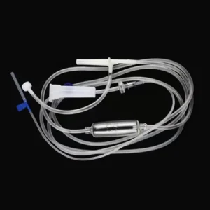 Disposable Equipment Veterinary Infusion Sets Sterile IV Administration Infusion Set with Needle 200cm