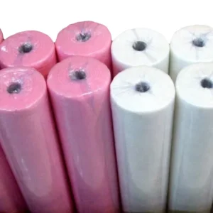 60*180cm White Disposable Bed Sheet Roll 20gsm Hygiene Crepe Examination Table Paper Roll for Hospital Bed With Perforation