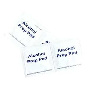 Disposable Far Infrared Disinfecting Alcohol Prep Pads Alcohol Wipes Individually Wrapped Sterile Cleansing Pads CE Certified