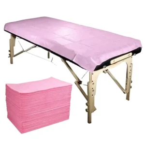 Disposable Fitted Perforated Bed Sheets Breathable Premium Non Slip Pp+pe Non woven Fabric CE Certified Original Factory Supply