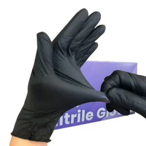 Disposable Food Safe Powder Free Nitrile Gloves Hypoallergenic 6 Mil 8 Mil for Tattoo Artist