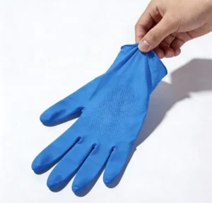 Disposable Gloves Nitrile PVC Powder free Gloves for Tattoos Blue Vinyl Nitrile Gloves