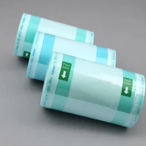 Disposable Gusseted Sterilization Reel Autoclave Steam EO Sterile Packaging Roll Pouch