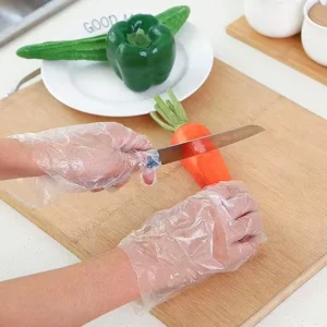 Disposable HDPE LDPE Food Safety Waterproof Gloves