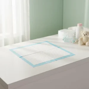 Disposable High Absorbency Incontinence Bed Sheet PE Film Cover with Leak Guard Printed