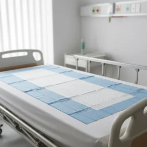 Disposable Hospital Bed Sheets & Nursing Pads Non-Woven Medical Supplies 220x110cm CE Certified UV Disinfecting