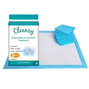 Disposable Hospital Fluff Pulp Material Underpad Incontinence Pads Adult Under Pads 60×90 Free Sample