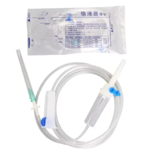 Disposable IV Infusion Set 180cm 200cm Transparent PVC Tubing CE Certified Pet Care