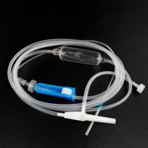 Disposable IV Infusion Set for Pets Transparent PVC Tubing CE Certified