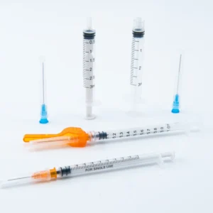 Disposable Insulin Syringe 1ml 0.5ml 0.3ml Diabetic Insulin Syringe with Fixed Needle