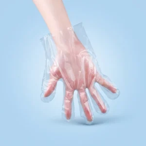 Disposable LDPE Poly Gloves Food Contact Safe Plastic Gloves for Fast Food and Takeaway Service