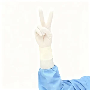 Disposable Latex Gloves Powder Free Surgical Medical